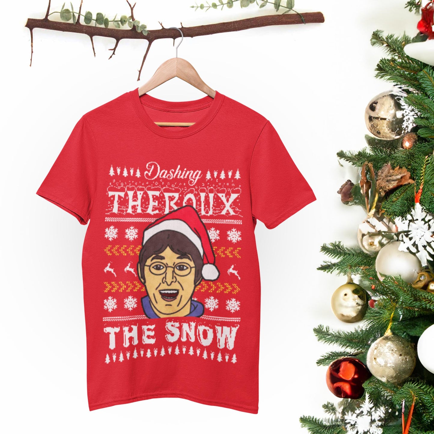 Dashing Theroux The Snow T-Shirt