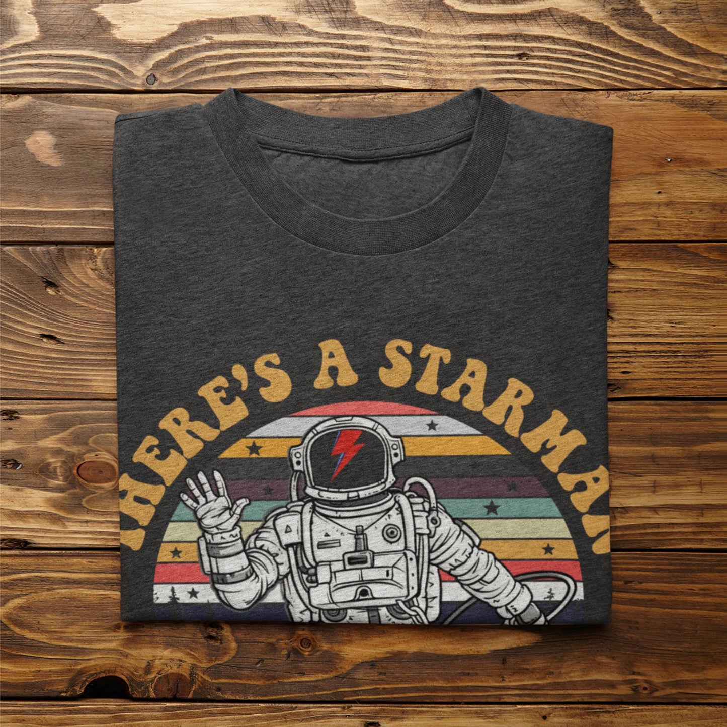 There's A Starman Waiting In The Sky Unisex T-Shirt