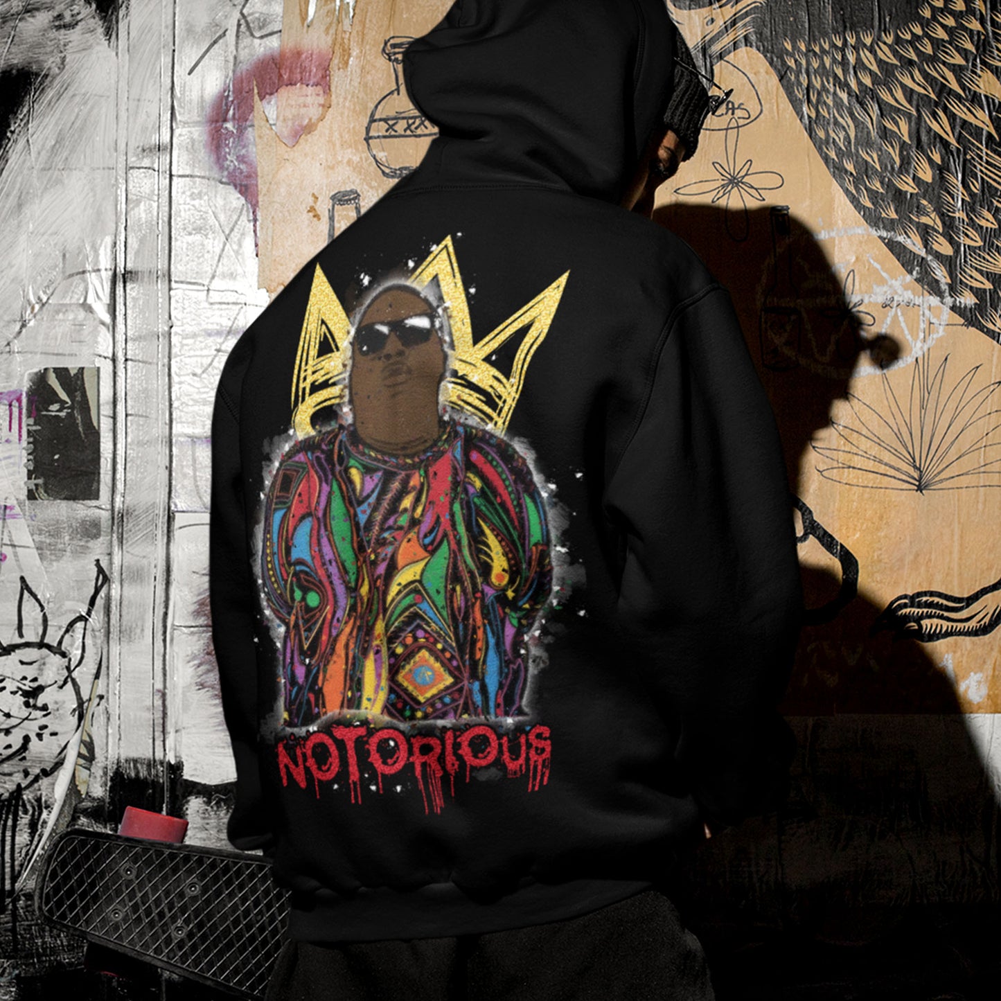 Notorious Front & Back Unisex Hoodie