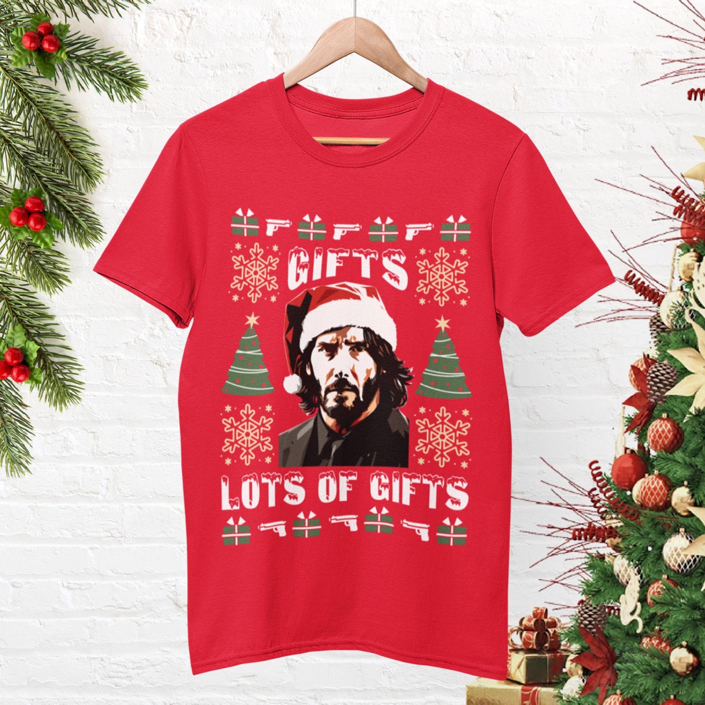 Lots Of Gifts Christmas T-Shirt