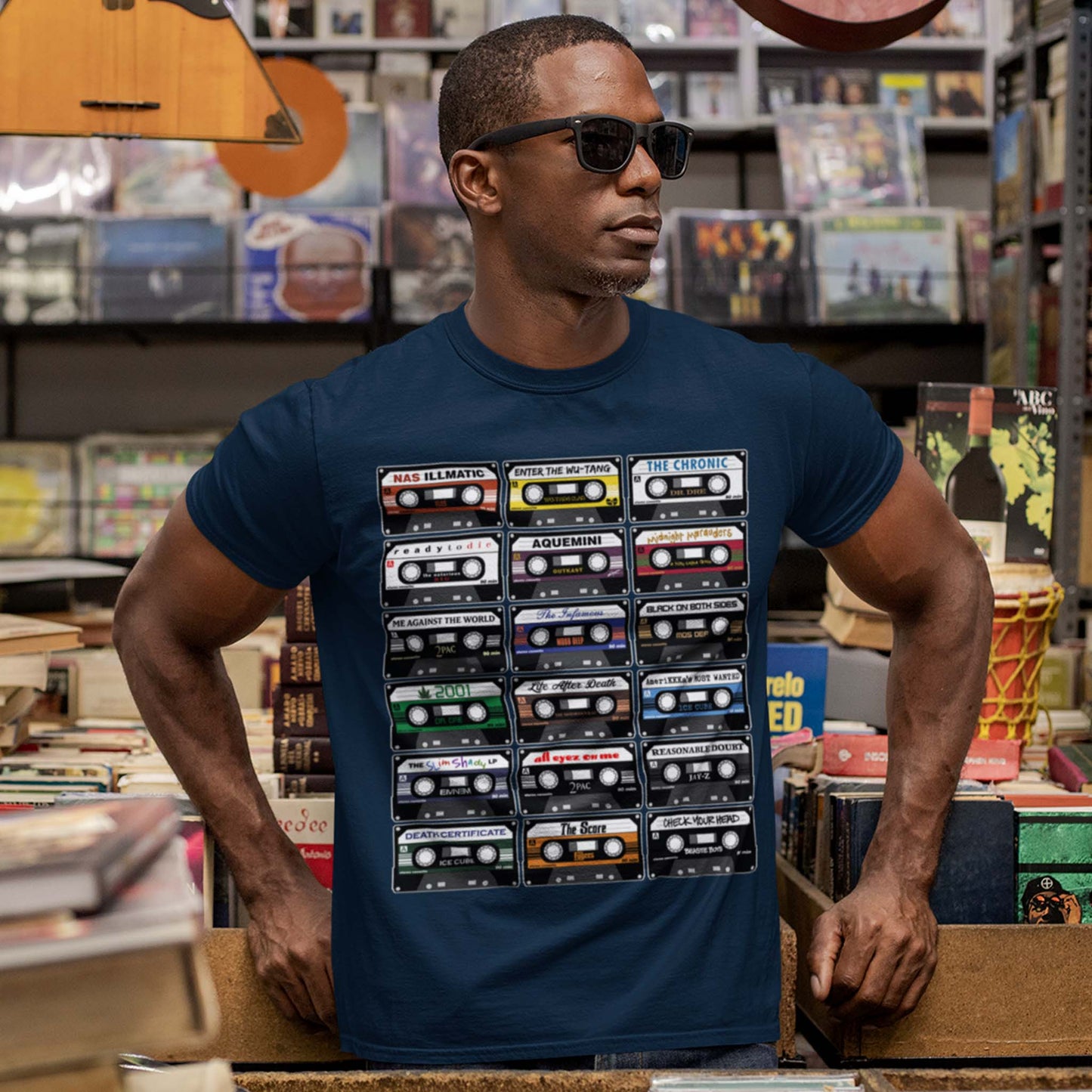 90's Hip Hop Cassette Albums Unisex T-Shirt