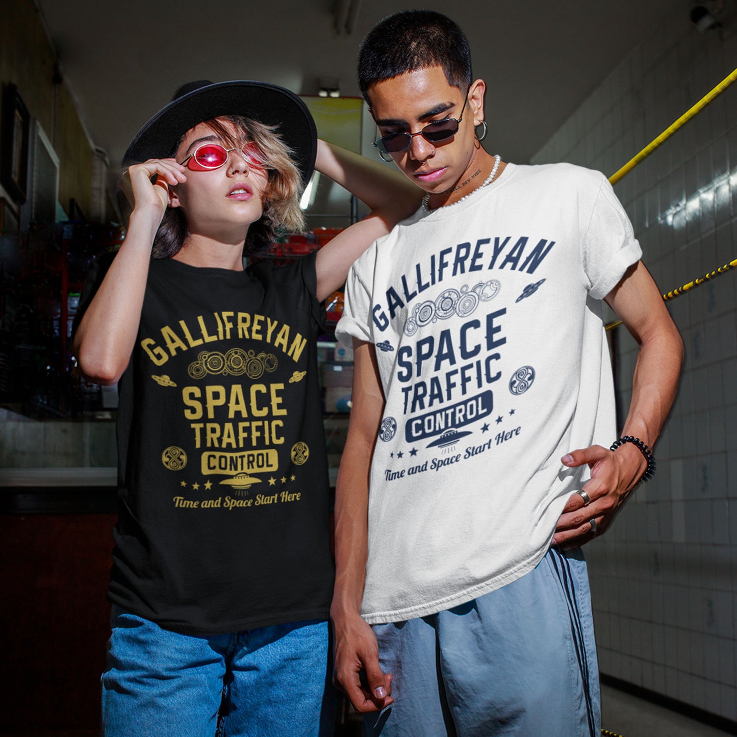 Gallifreyan Space Traffic Control Unisex T-Shirt