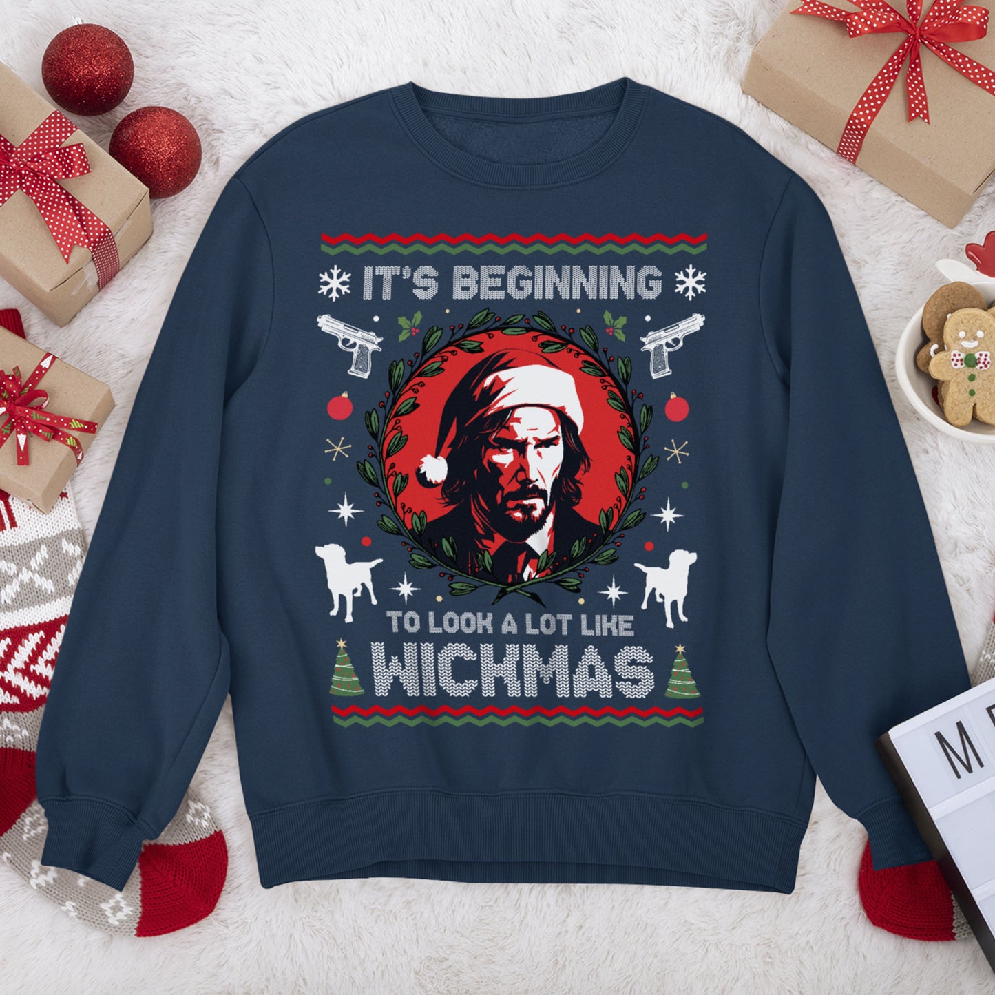 It's Beginning To Look A Lot Like Wickmas Sweatshirt