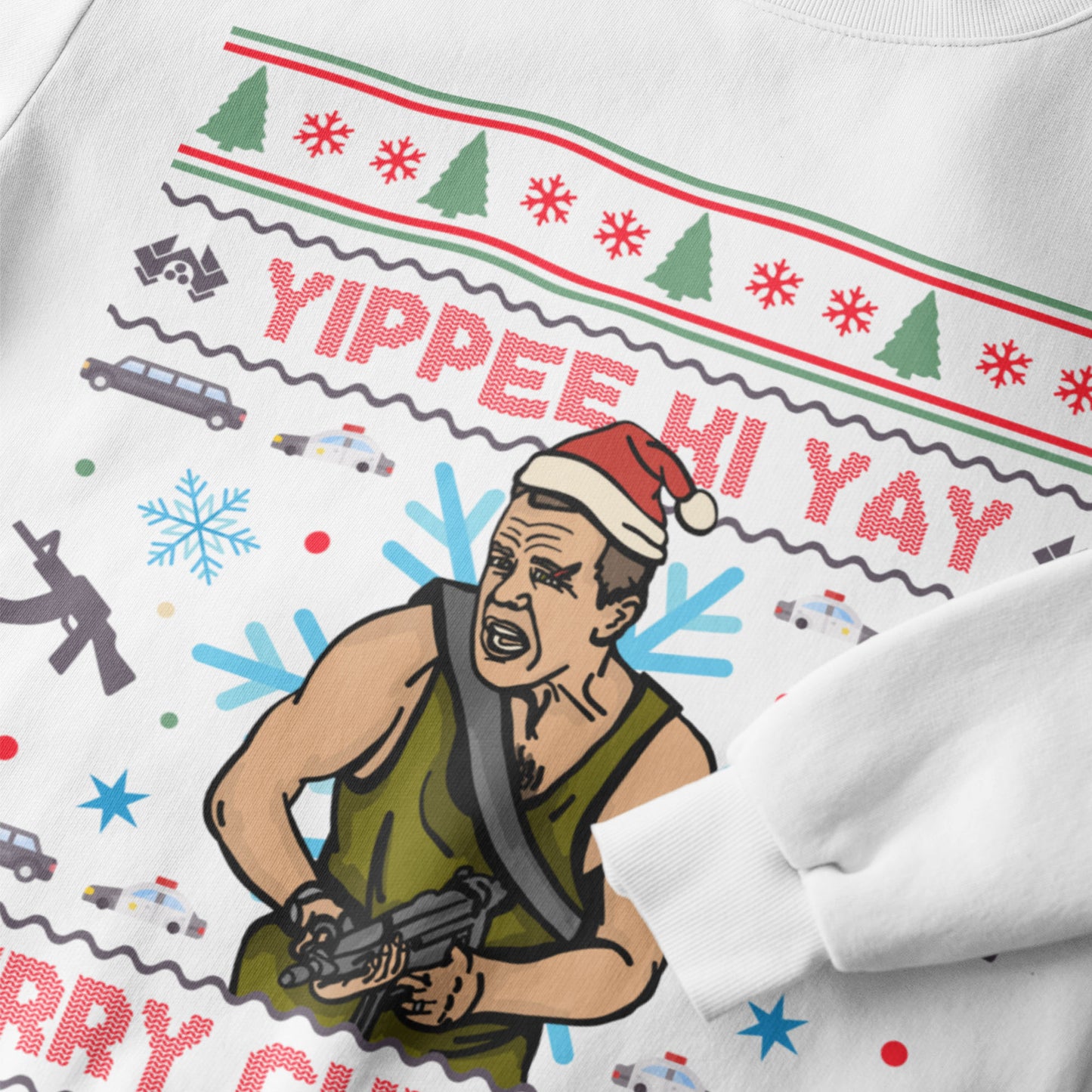 Yippee Ki Yay Merry Christmas Sweatshirt