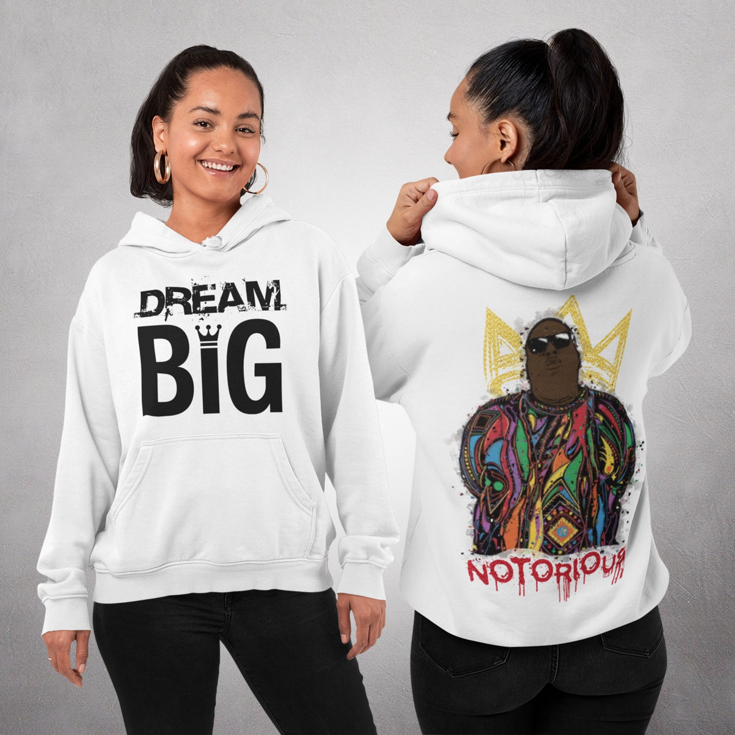 Notorious Front & Back Unisex Hoodie