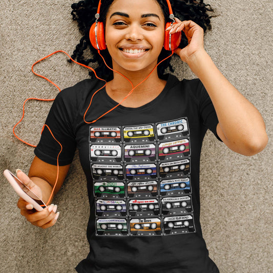 90's Hip Hop Cassette Albums Unisex T-Shirt