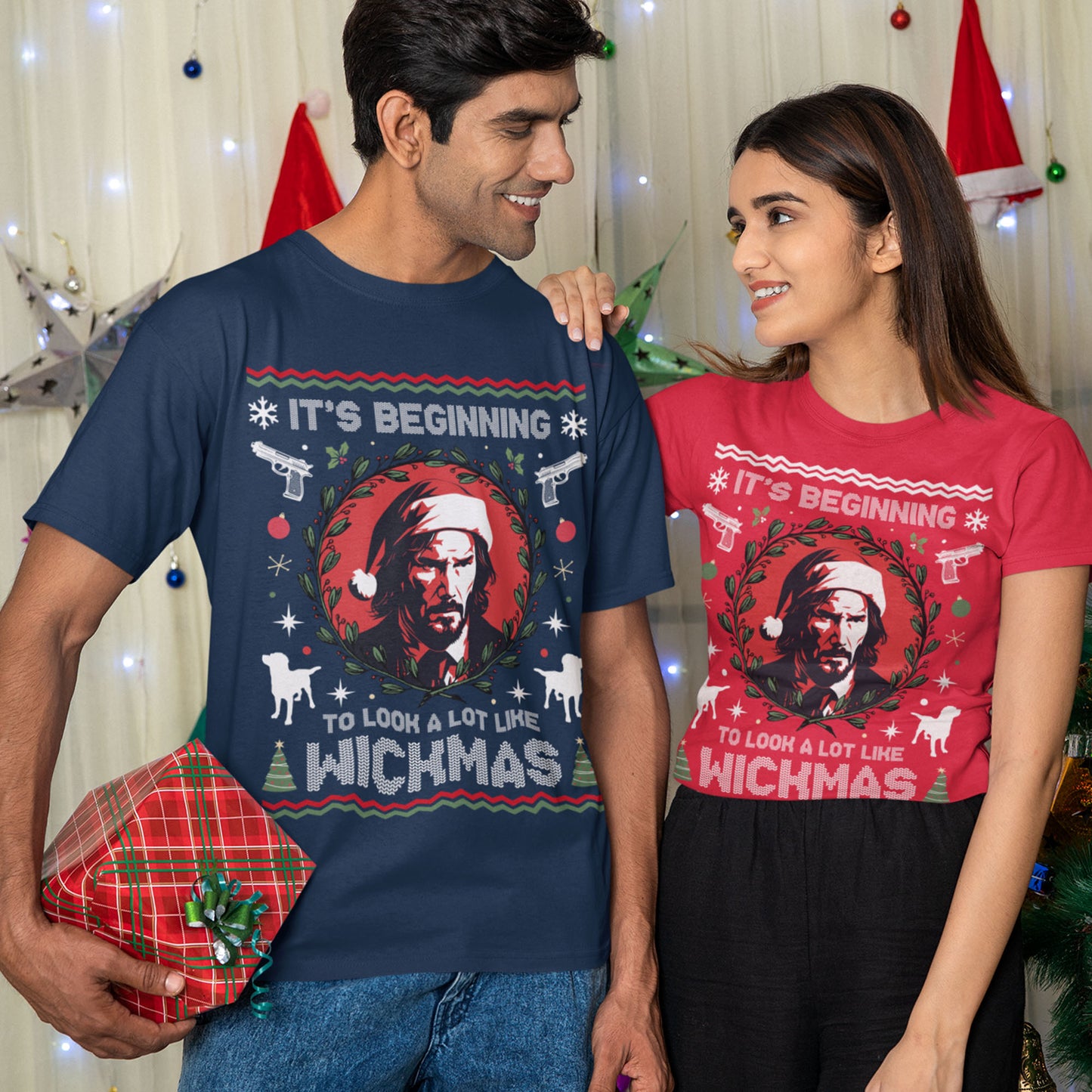 It's Beginning To Look A Lot Like Wickmas T-Shirt