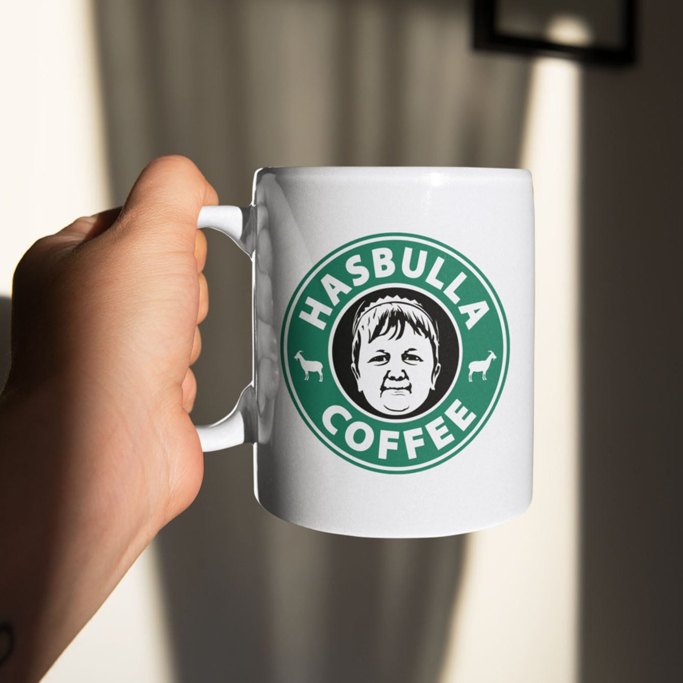 Hasbulla Coffee Novelty 11oz Ceramic Mug