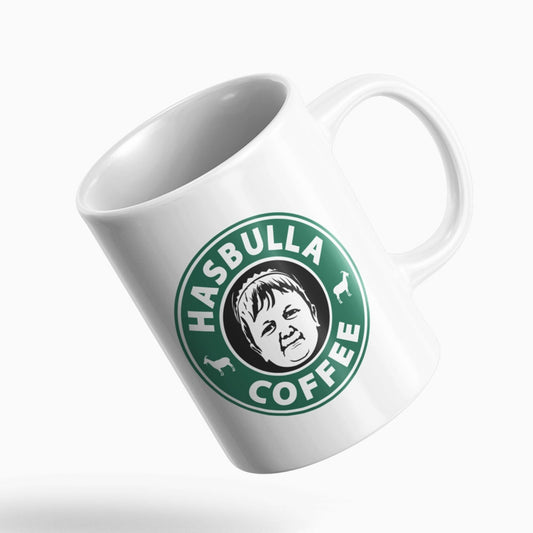 Hasbulla Coffee Novelty 11oz Ceramic Mug