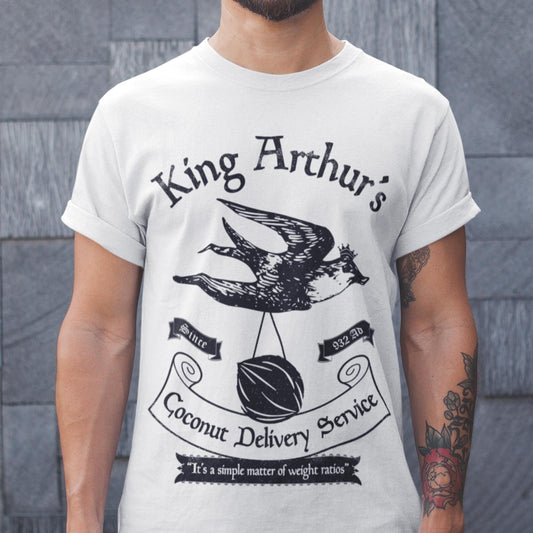 King Arthur's Coconut Delivery Service Unisex T-Shirt