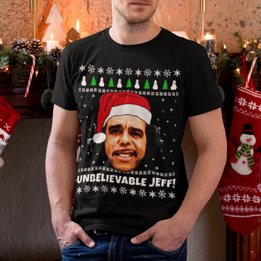 Unbelievable Jeff Christmas T-Shirt