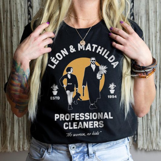 Leon & Mahtilda Professional Cleaners Unisex T-Shirt