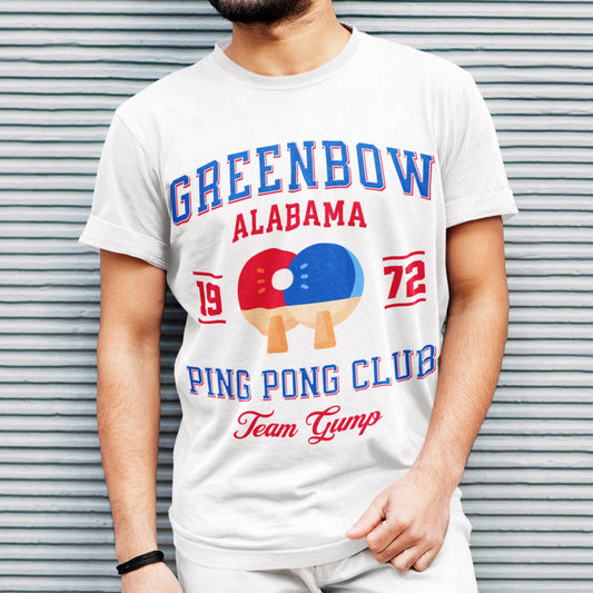 Greenbow Alabama Ping Pong Club Unisex T-Shirt