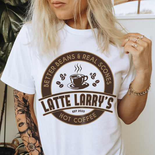 Latte Larry's Unisex T-Shirt