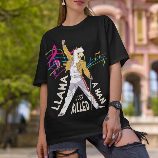 Llama Just Killed A Man Unisex T-Shirt