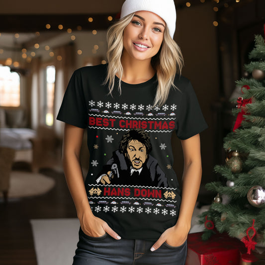 Best Christmas Hans Down T-Shirt