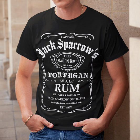 Captain Jack Sparrow's Tortugan Spiced Rum Unisex T-Shirt
