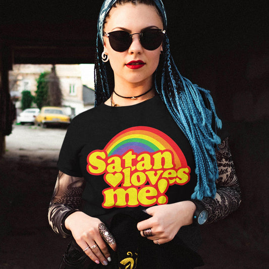 Satan Loves Me! Unisex T-Shirt