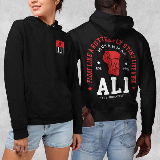 Muhammad Ali Front & Back Unisex Hoodie