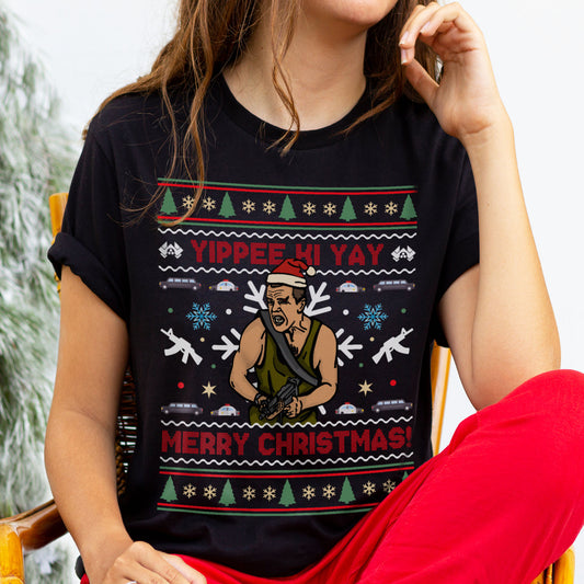 Yippee Ki Yay Merry Christmas T-Shirt