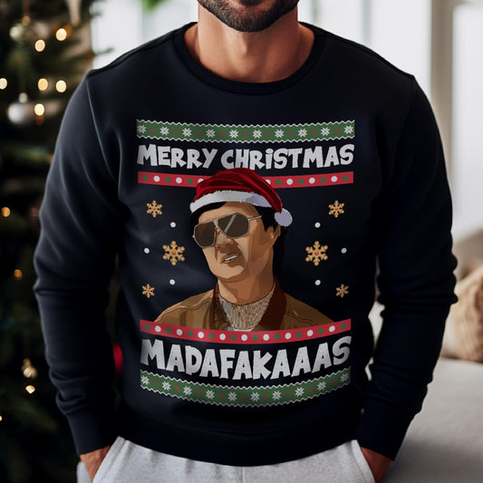 Merry Christmas Madafakaaas Sweatshirt