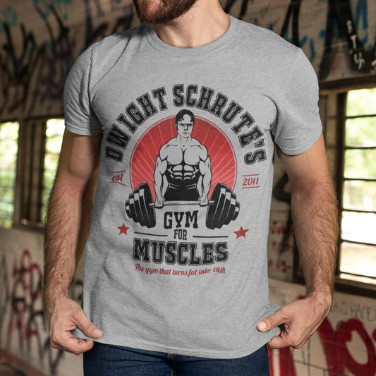 Dwight Schrute's Gym For Muscles Unisex T-Shirt