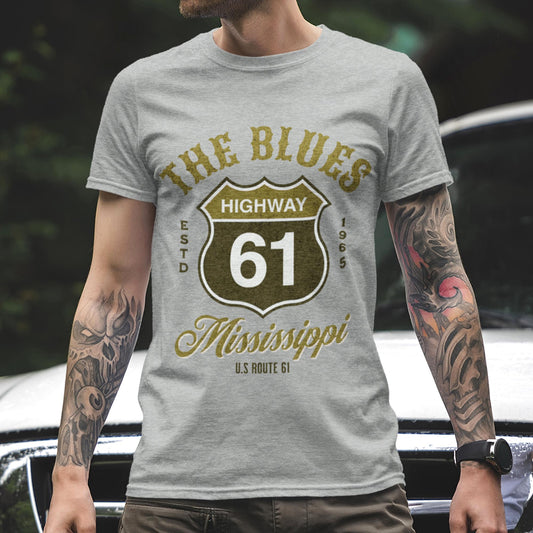 The Blues Highway 61 Unisex T-Shirt