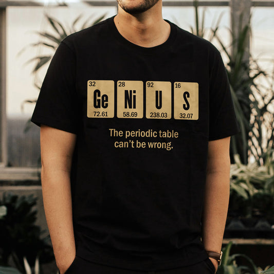 Genius Periodic Table Unisex T-Shirt