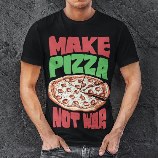 Make Pizza Not War Unisex T-Shirt