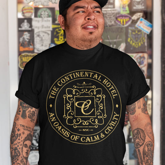 The Continental Hotel Unisex T-Shirt