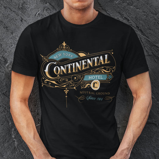 Vintage New York Continental Hotel Unisex T-Shirt