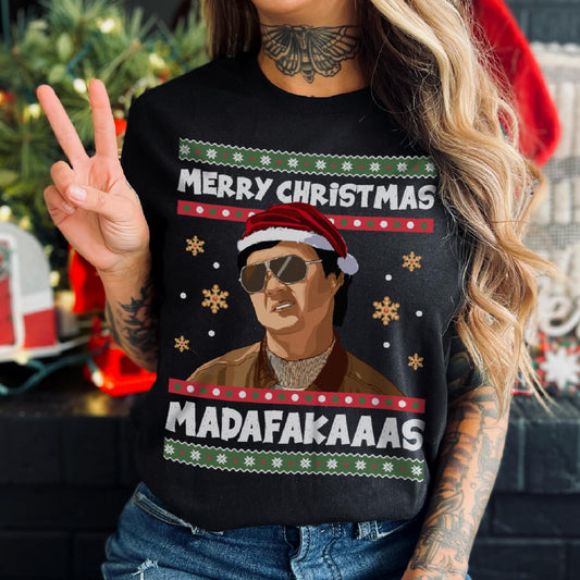 Merry Christmas Madafakaaas T-Shirt
