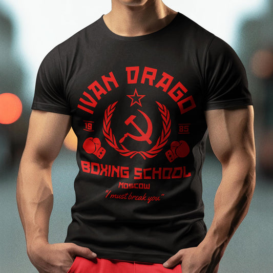 Ivan Drago Boxing School Unisex T-Shirt