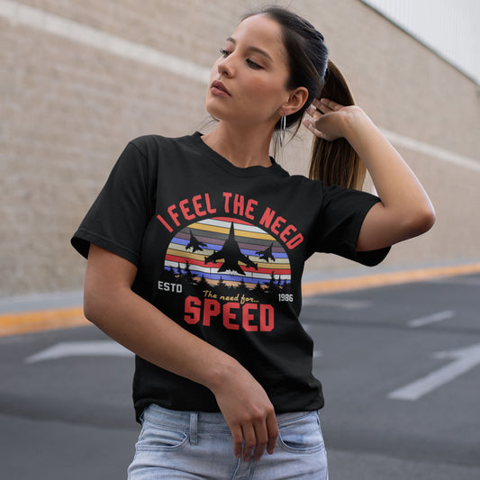 I Feel The Need - Retro Unisex T-Shirt