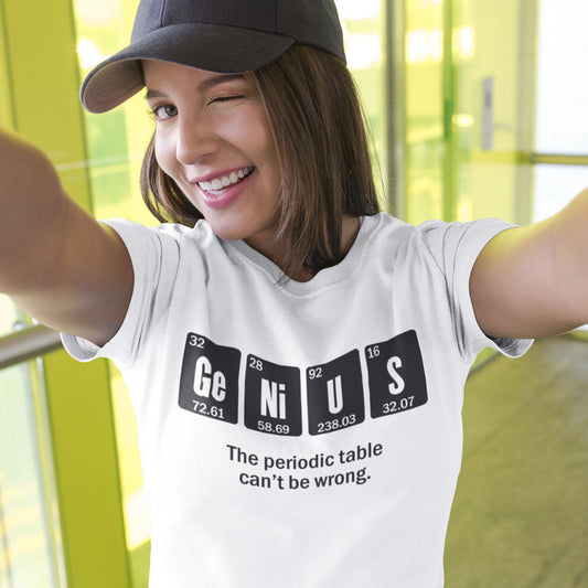 Genius Periodic Table Unisex T-Shirt