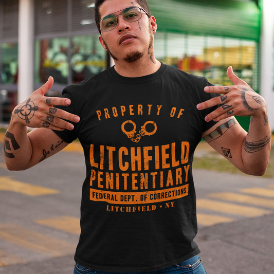 Property Of Litchfield State Penitentiary Unisex T-Shirt