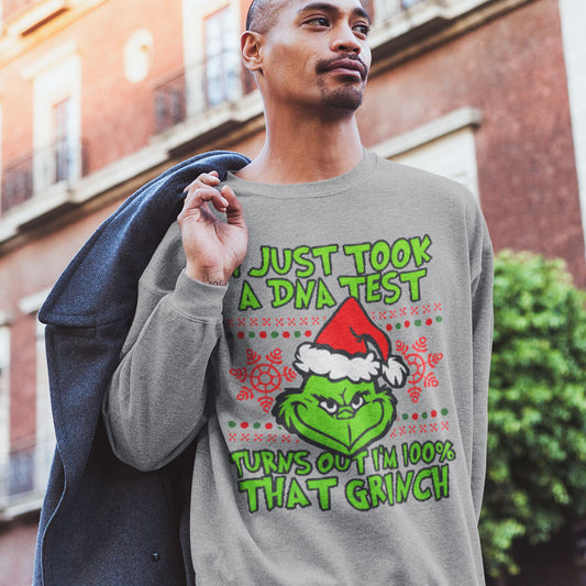 100% That Grinch Christmas Sweatshirt
