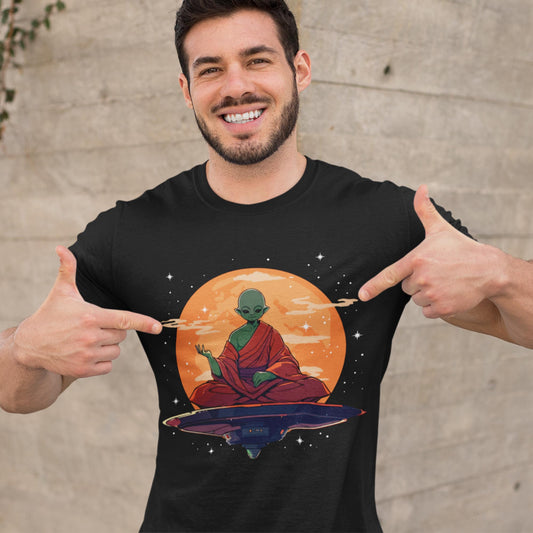 Alien Buddha Unisex T-Shirt