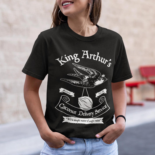 King Arthur's Coconut Delivery Service Unisex T-Shirt