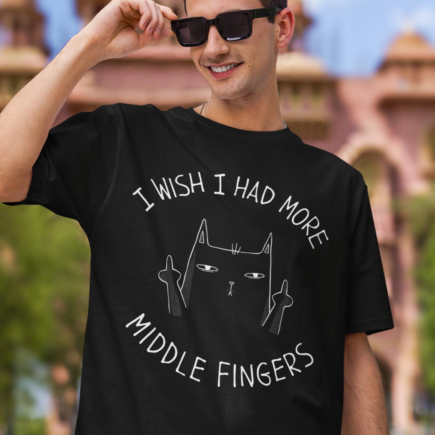 I Wish I Had More Middle Fingers Unisex T-Shirt