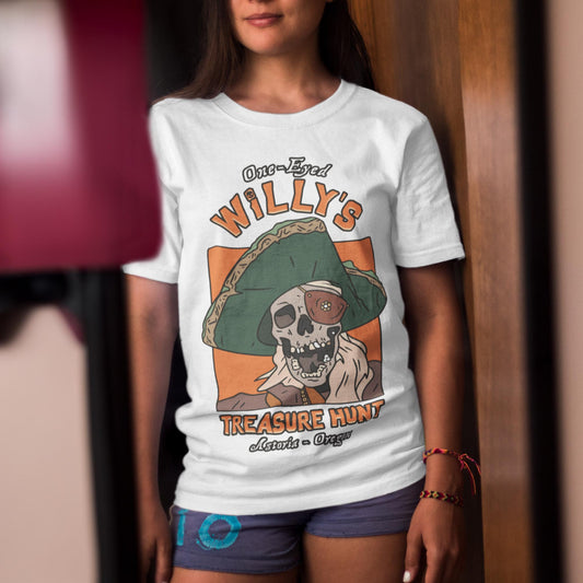 One-Eyed Willy's Treasure Hunt Unisex T-Shirt