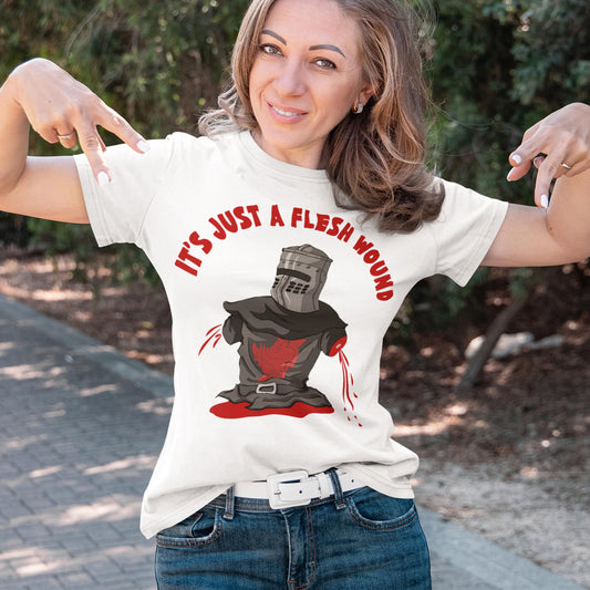 It's Just A Flesh Wound Unisex T-Shirt