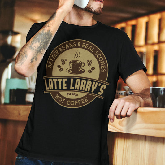 Latte Larry's Unisex T-Shirt