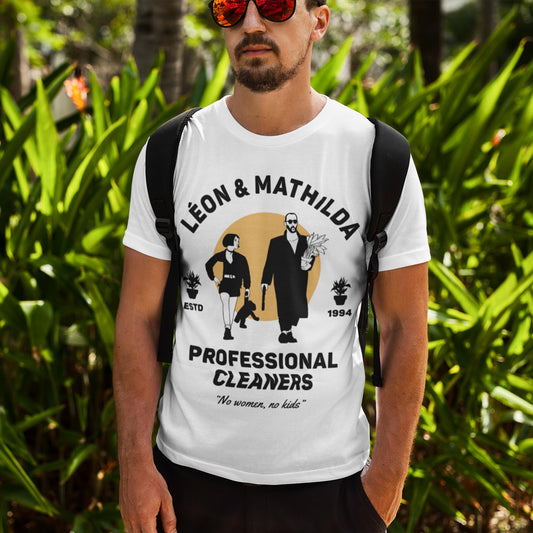 Leon & Mahtilda Professional Cleaners Unisex T-Shirt