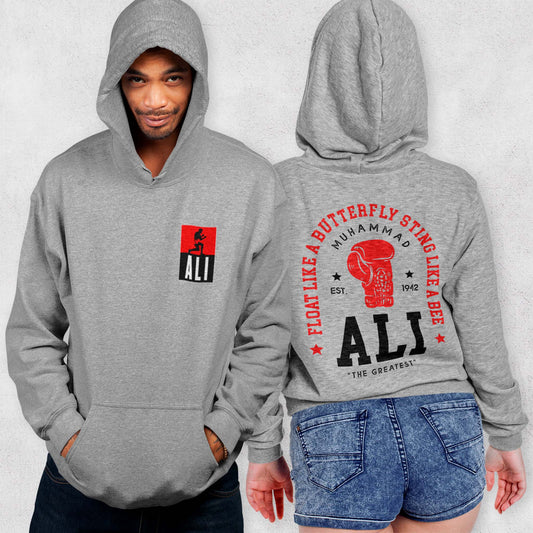Muhammad Ali Front & Back Unisex Hoodie