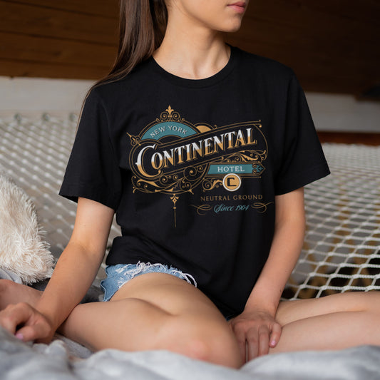 Vintage New York Continental Hotel Unisex T-Shirt