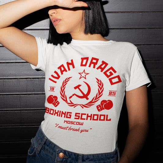 Ivan Drago Boxing School Unisex T-Shirt