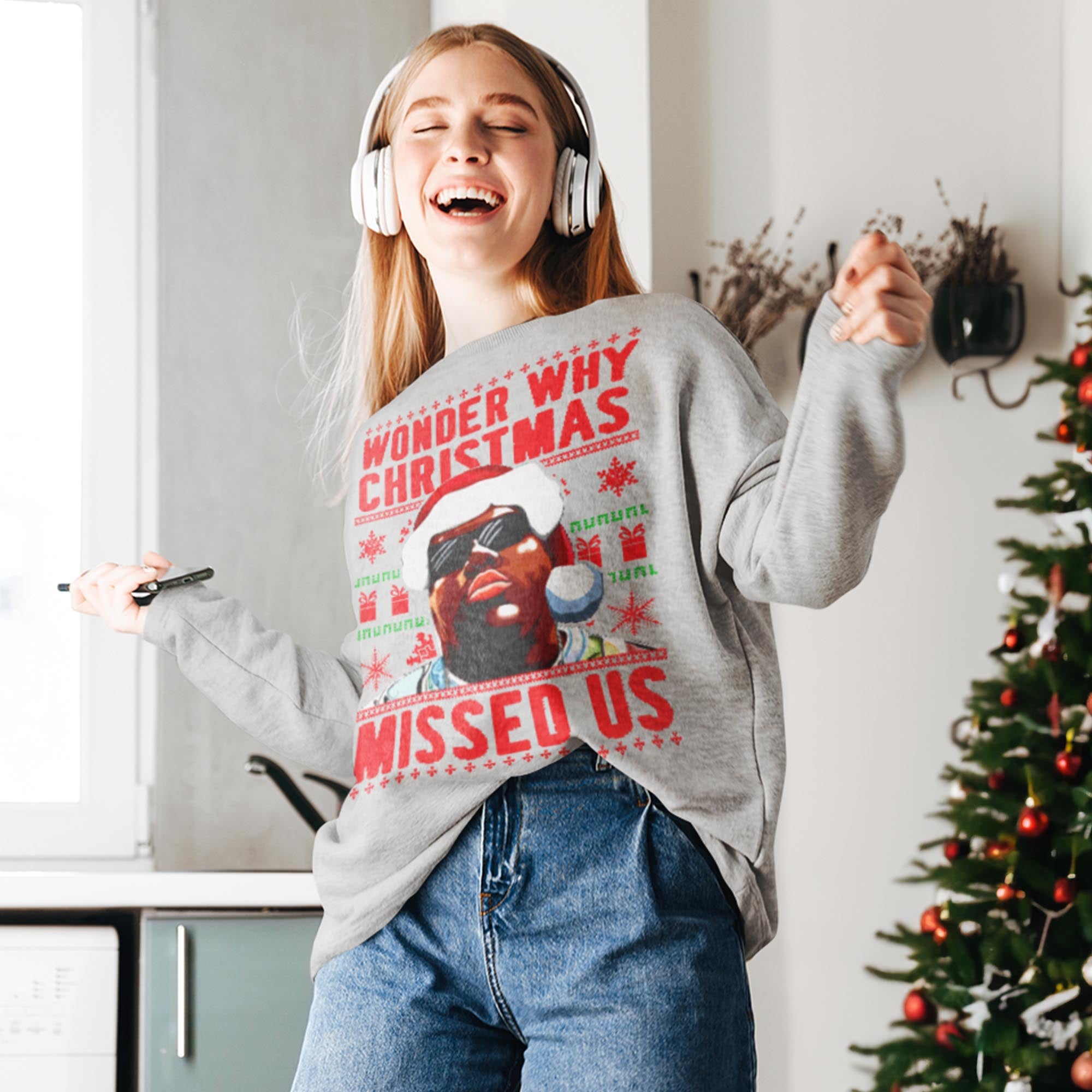 Christmas missed us outlet sweater