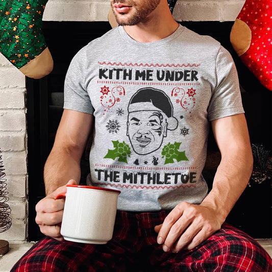 Kith Me Under The Mithletoe Christmas T-Shirt