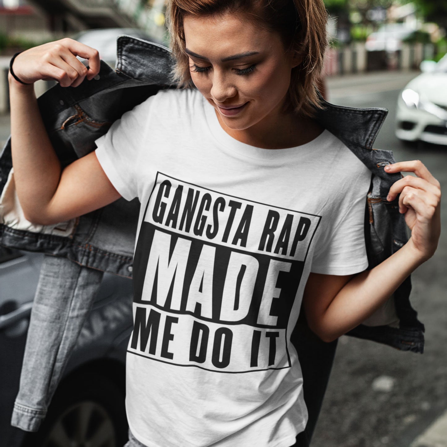 Gangsta Rap Made Me Do It Unisex T-Shirt